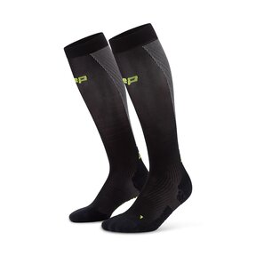 Core Run Ultralight Compressiekousen - Zwart/grijs