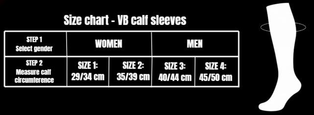 VB Ultra Calf Sleeves - Wit
