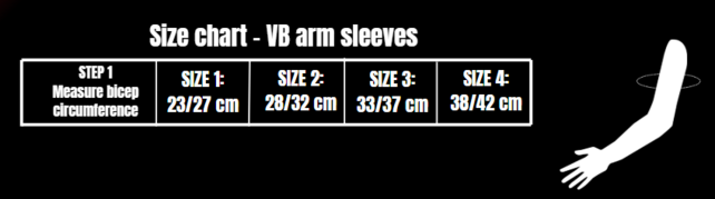 VB Ultra Arm sleeves - Zwart