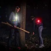 BEE SAFE Led Hardloopvest Silver | Reflectievest