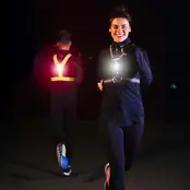 BEE SAFE Led Hardloopvest Lime | Reflectievest