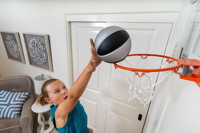 SKLZ Pro Mini Hoop Foam Bal - Zwart/Zilver