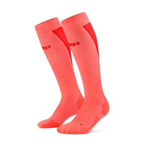 Compressiekousen Core Run 5.0 - Neon Coral