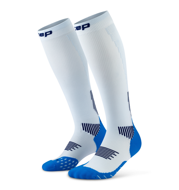 CEP Compressiekousen Core Run 5.0 - Blue/Ice