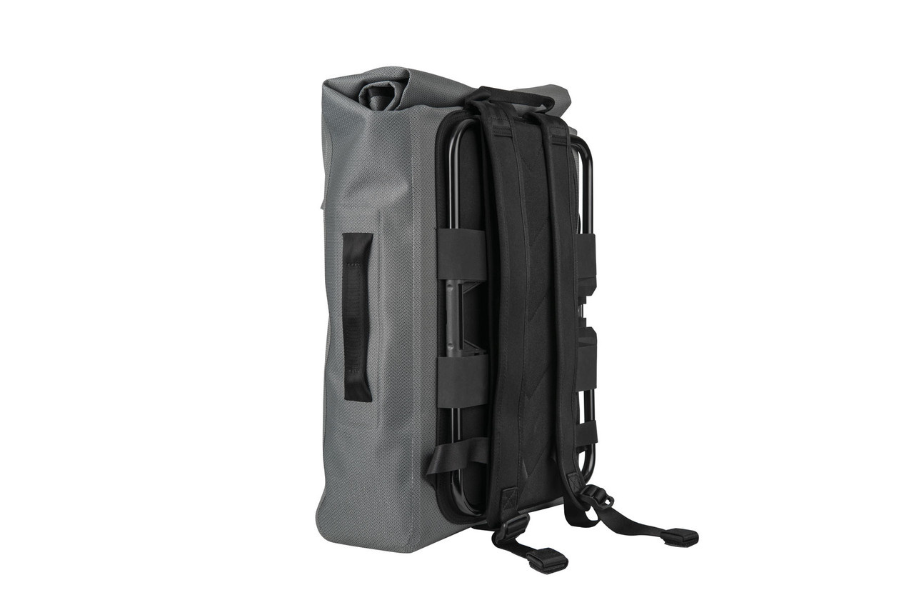 Tas Brompton Borough  Waterproof backpack M + Frame Graphite-3