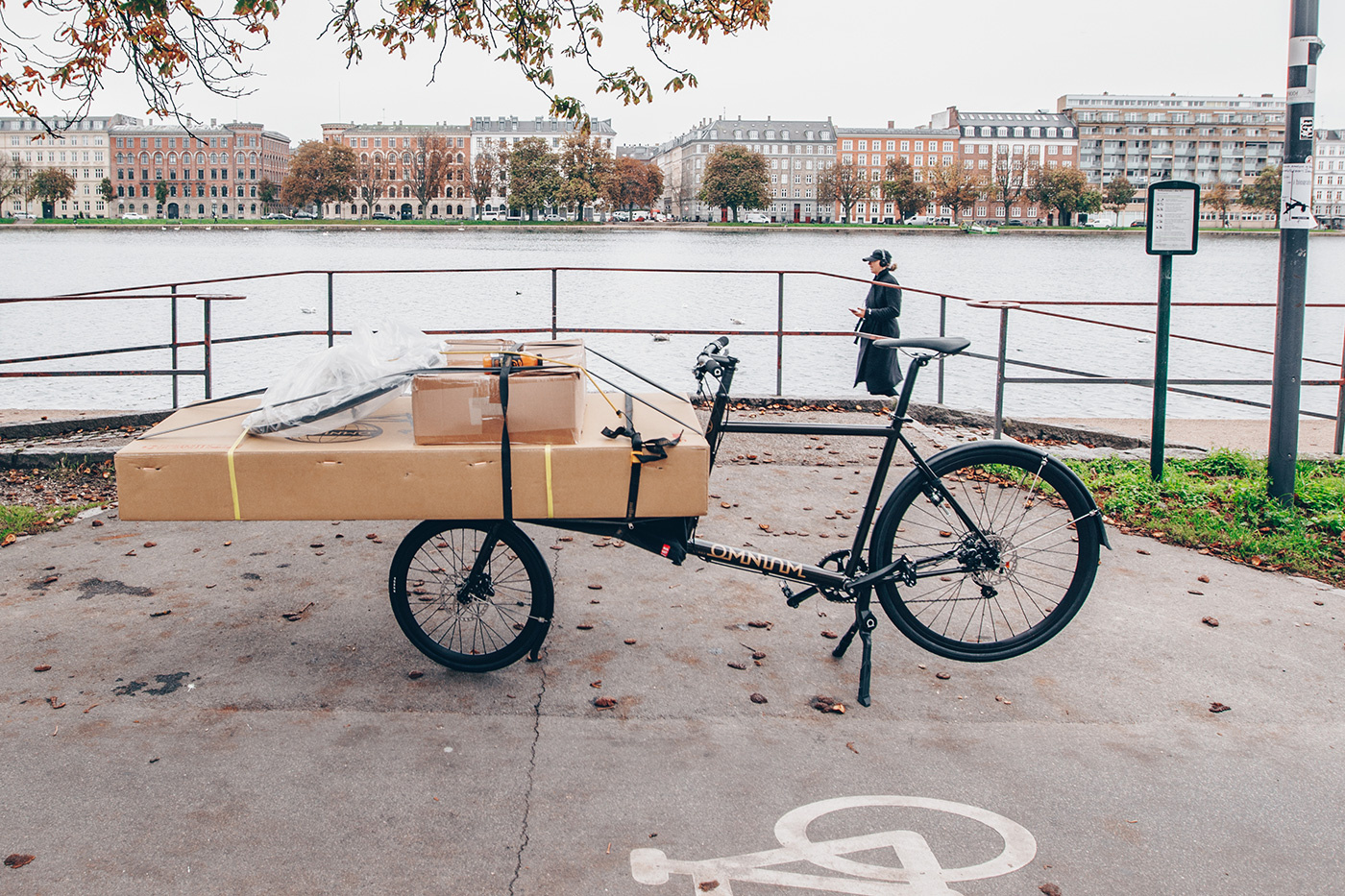 omnium cargo bike met dozen