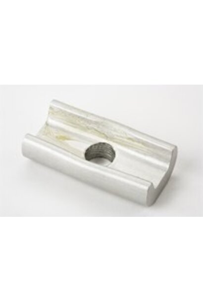 Q100019 - Hinge Clamp Plate Only Silver