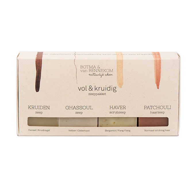 Botma en Van Bennekom Zeeppakket vol en kruidig