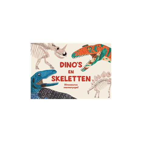 Dino's en skeletten memoryspel