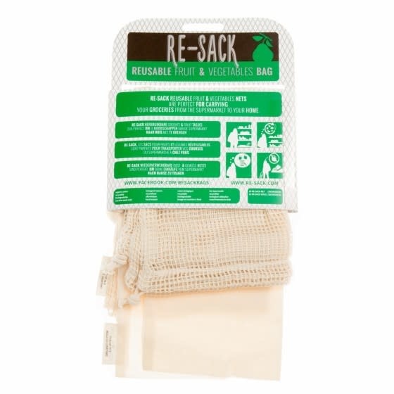 Re-sack Herbruikbare winkeltas 3 delig