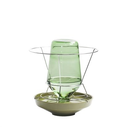 Hidden vase small green
