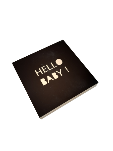 Hello baby ! zwart