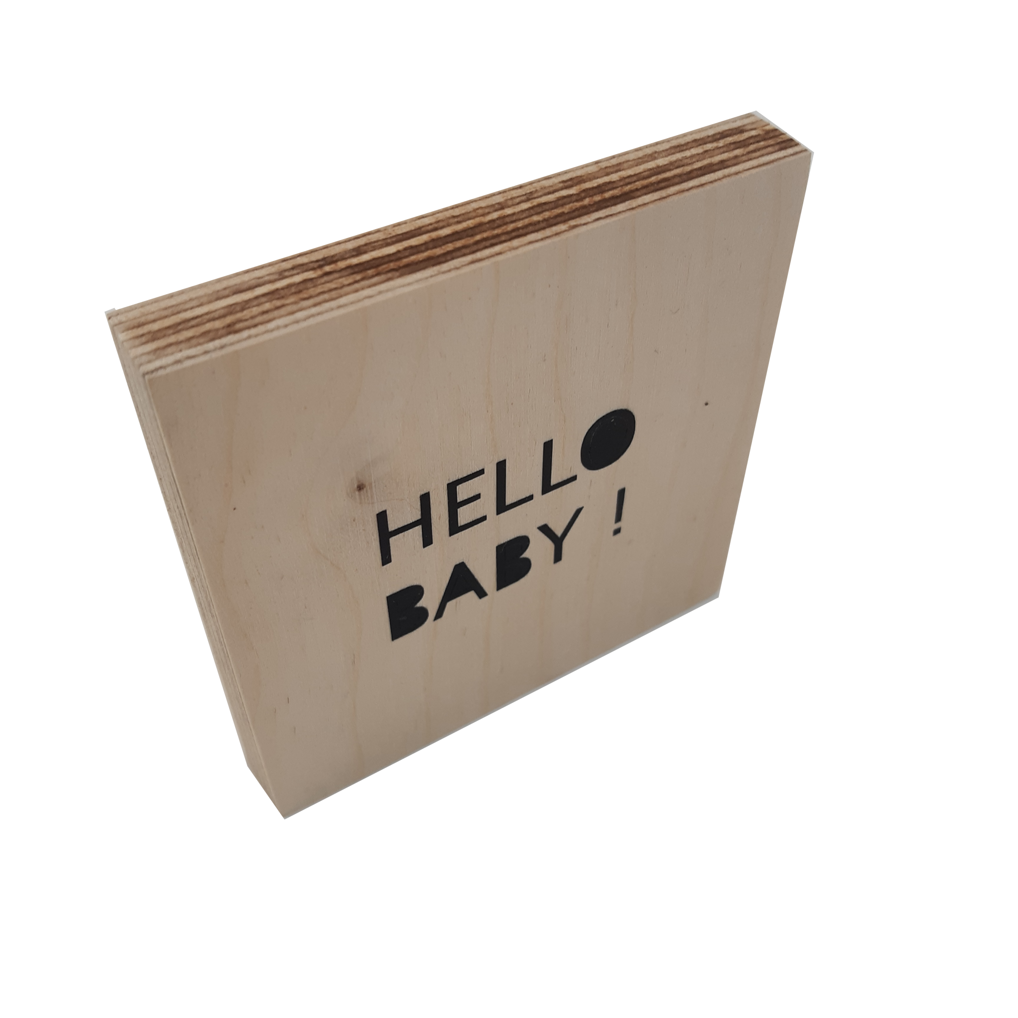 Woodblocks Hello baby !