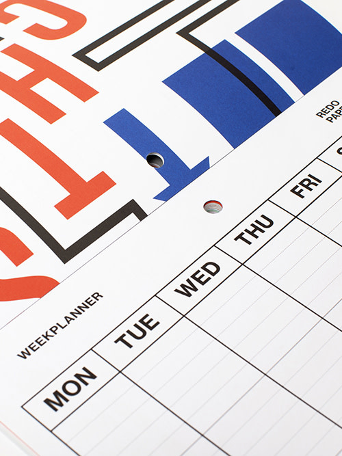 Redopapers Weekplanner