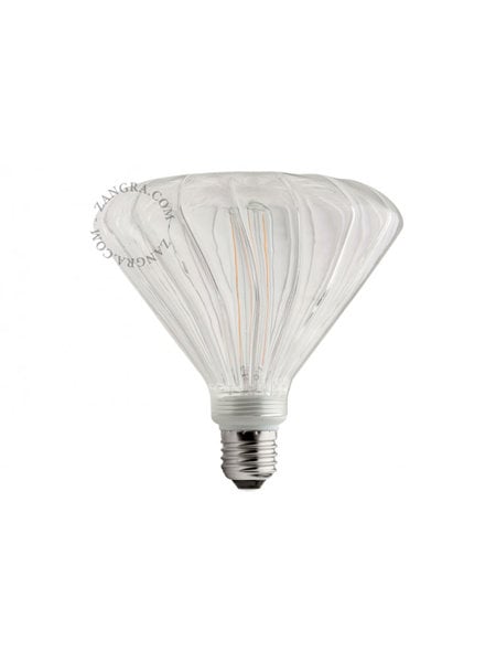 Zangra Lightbulb.lf.007.01.145 kooldraad LED lamp - 'mushroom' helder glas