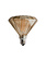 Zangra Lightbulb.lf.007.22.145 kooldraad LED lamp – 'mushroom' rookglas