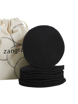 Zangra Bamboe herbruikbare gezichtsreinigingspads
