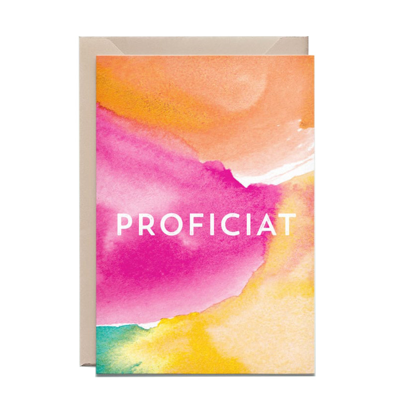 Kathings Wenskaart proficiat