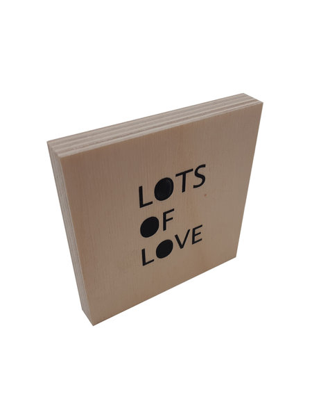 Lots of love