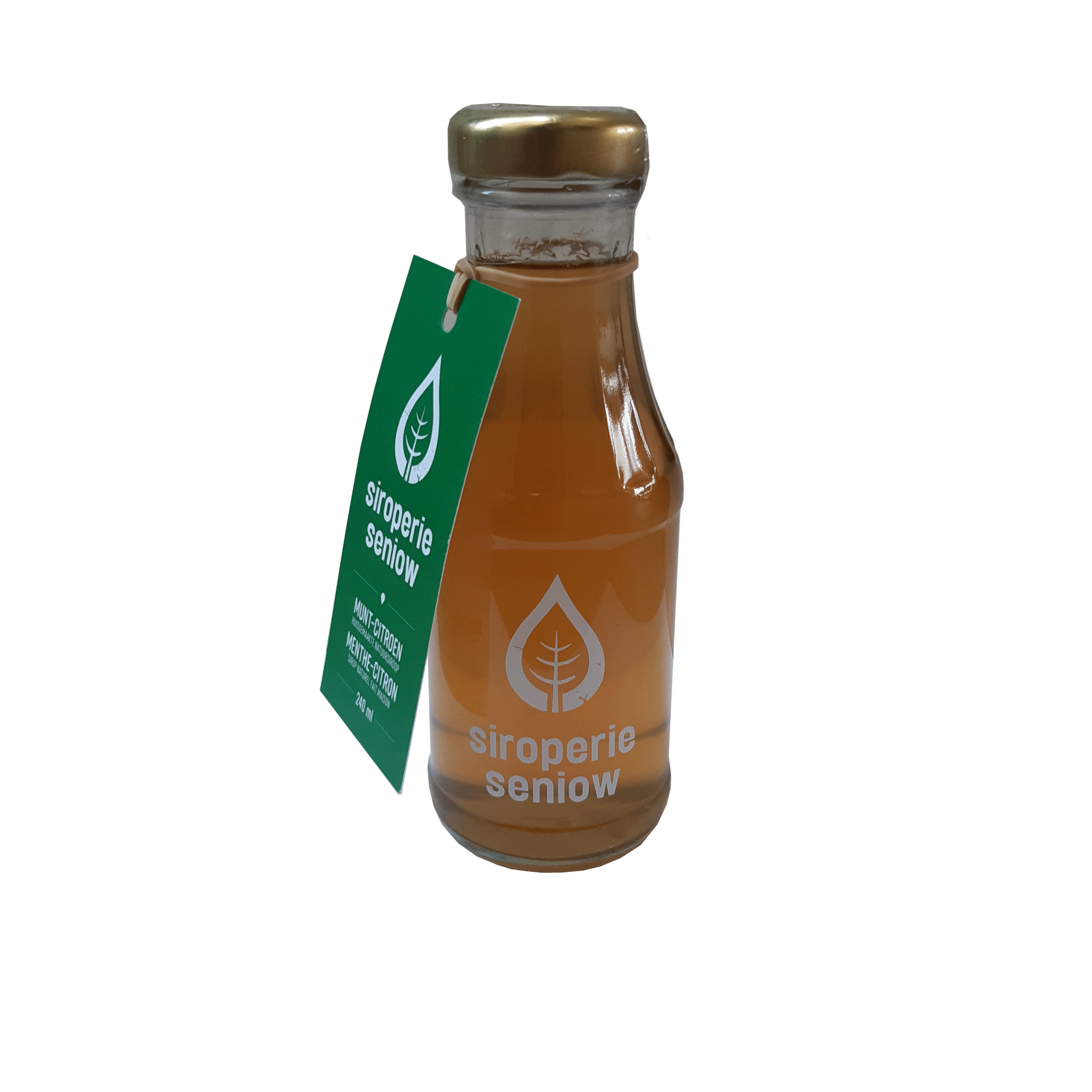 De Siroperie Siroop 240ml munt en limoen
