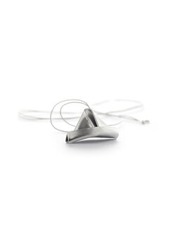 Staen Ketting hoedje zilver