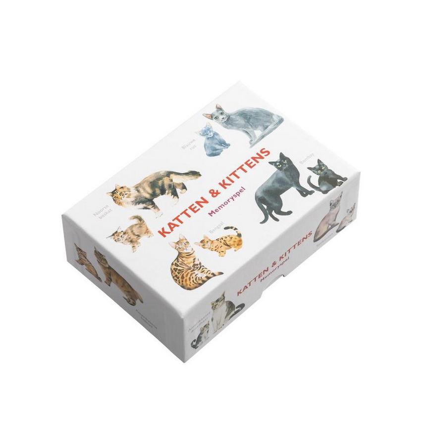 Memoryspel Katten en Kittens