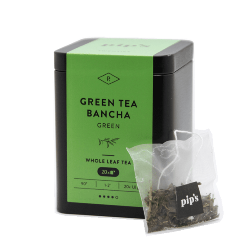 Pip's Green tea bancha herbal tea