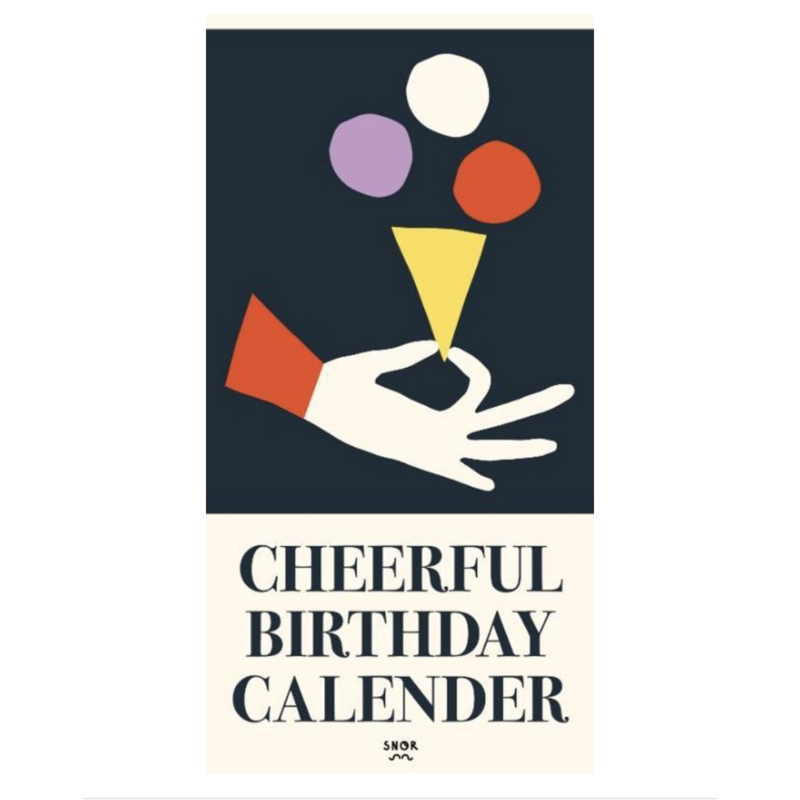 Snor Cheerful birthday calender