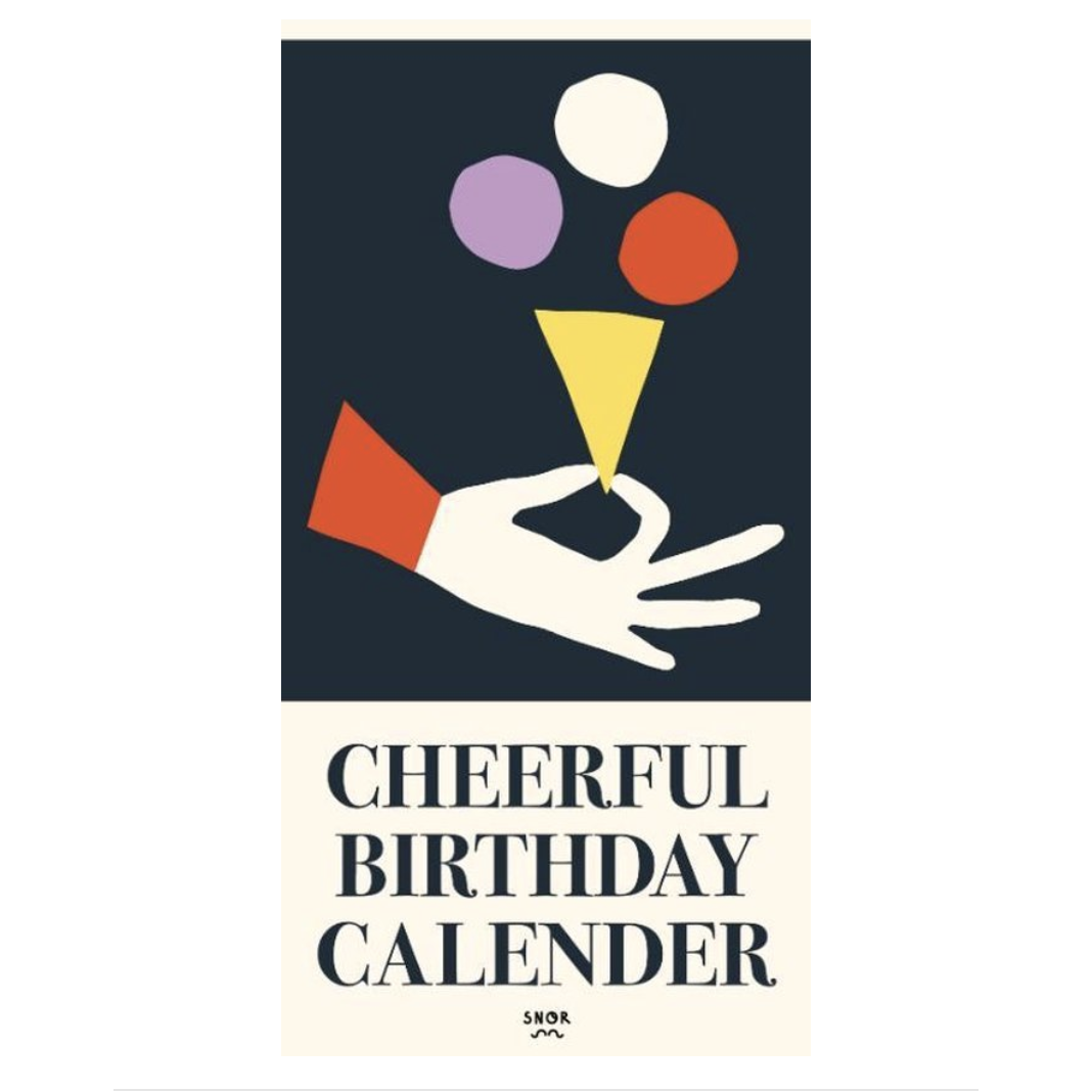 Snor Cheerful birthday calender