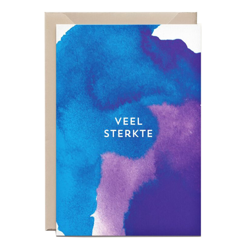 Kathings Wenskaart veel sterkte