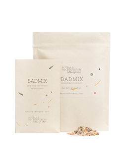 Botma en Van Bennekom Badmix ylang ylang en sinaasappel met echte bloemen 250 gram