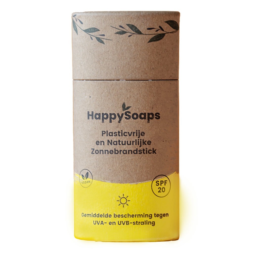 Happy Soaps Zonnebrandstick SPF 20 fresh lime