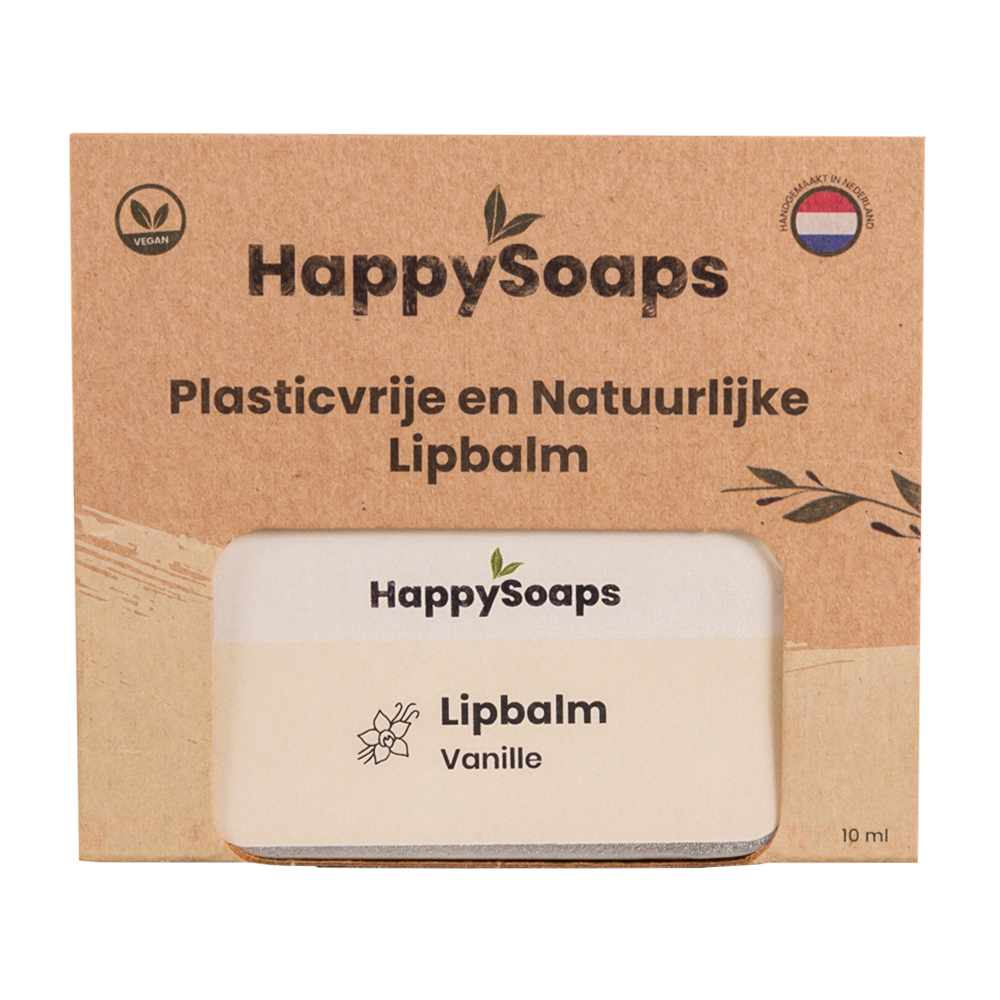 Happy  Soaps Lippenbalsem vanille