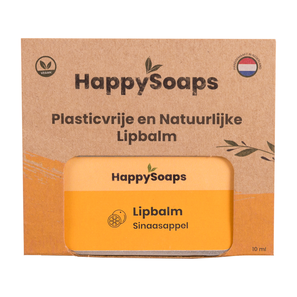 Happy  Soaps Lippenbalsem sinaasappel