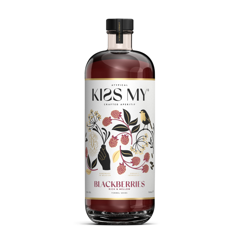 Kiss My Kiss my blackberries 700 ml 21%
