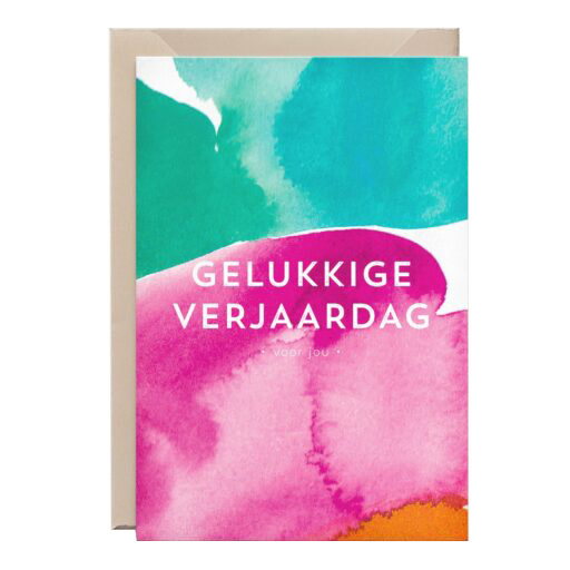Kathings Wenskaart gelukkige verjaardag