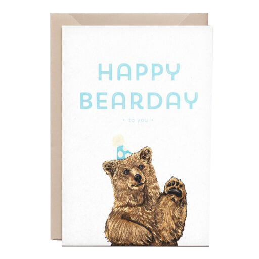 Kathings Wenskaart happy bearday