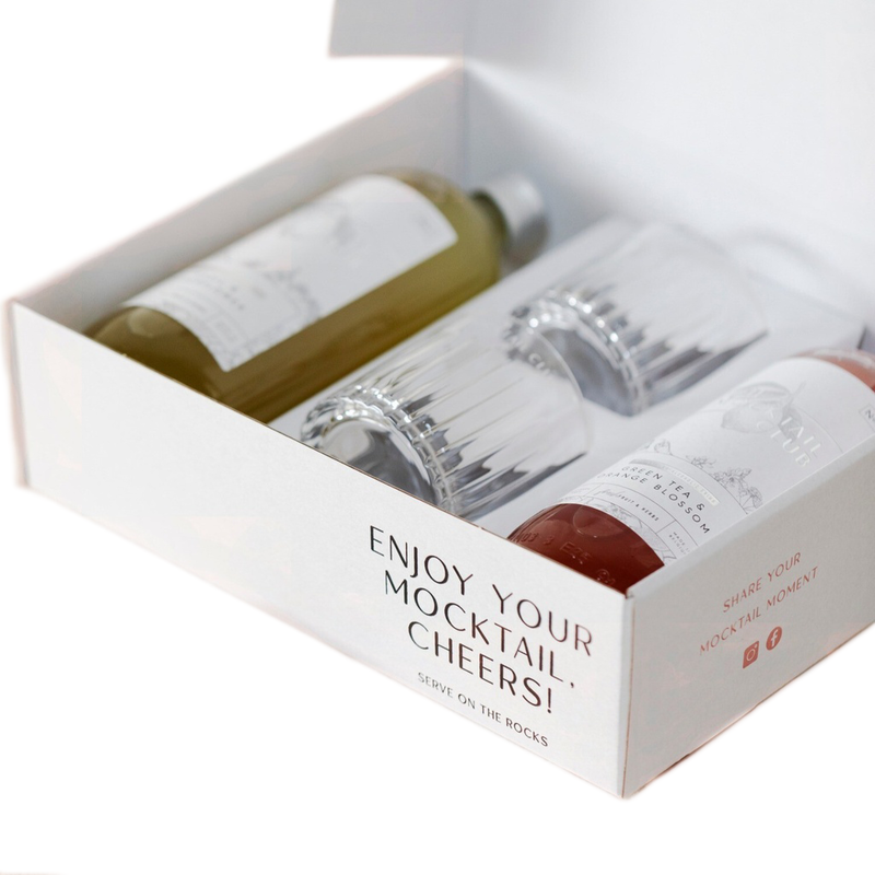 The Mocktail Club Gift box the perfect serve N°3 N°7