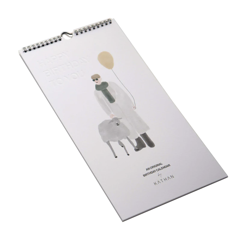 Studio Kathan Birthday calendar