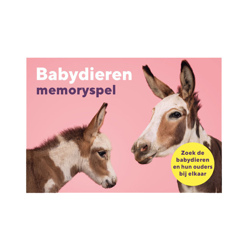 Babydieren memoryspel