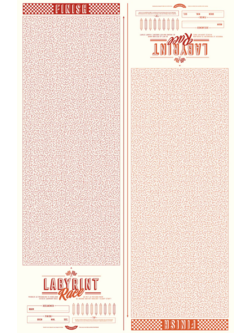 Stratier XL-spelposter 65x100cm 2x labyrint
