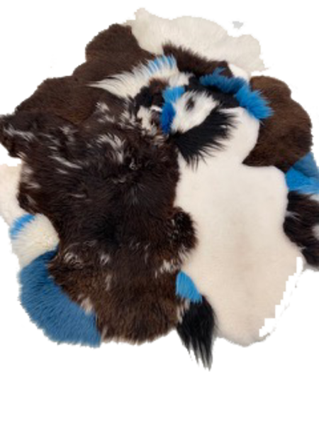 Tapijt uit schapenvacht N°68