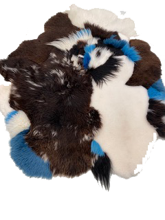 Tapijt uit schapenvacht N°68