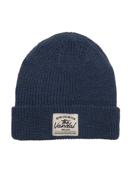 The Vandal Wollie beanie blauw