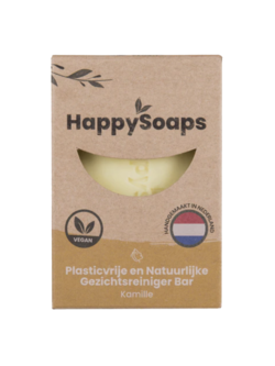 Happy  Soaps Gezichtsreiniger bar kamille
