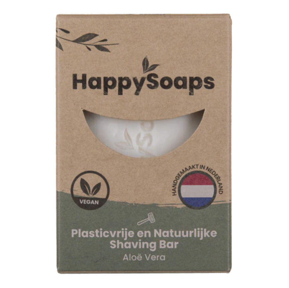 Happy  Soaps Shaving bar aloë vera
