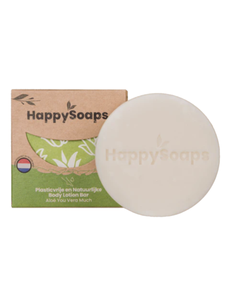 Happy  Soaps Body lotion bar - aloë you vera much