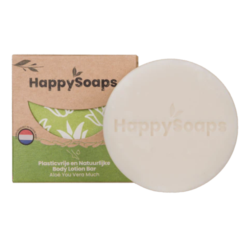 Happy  Soaps Body lotion bar - aloë you vera much