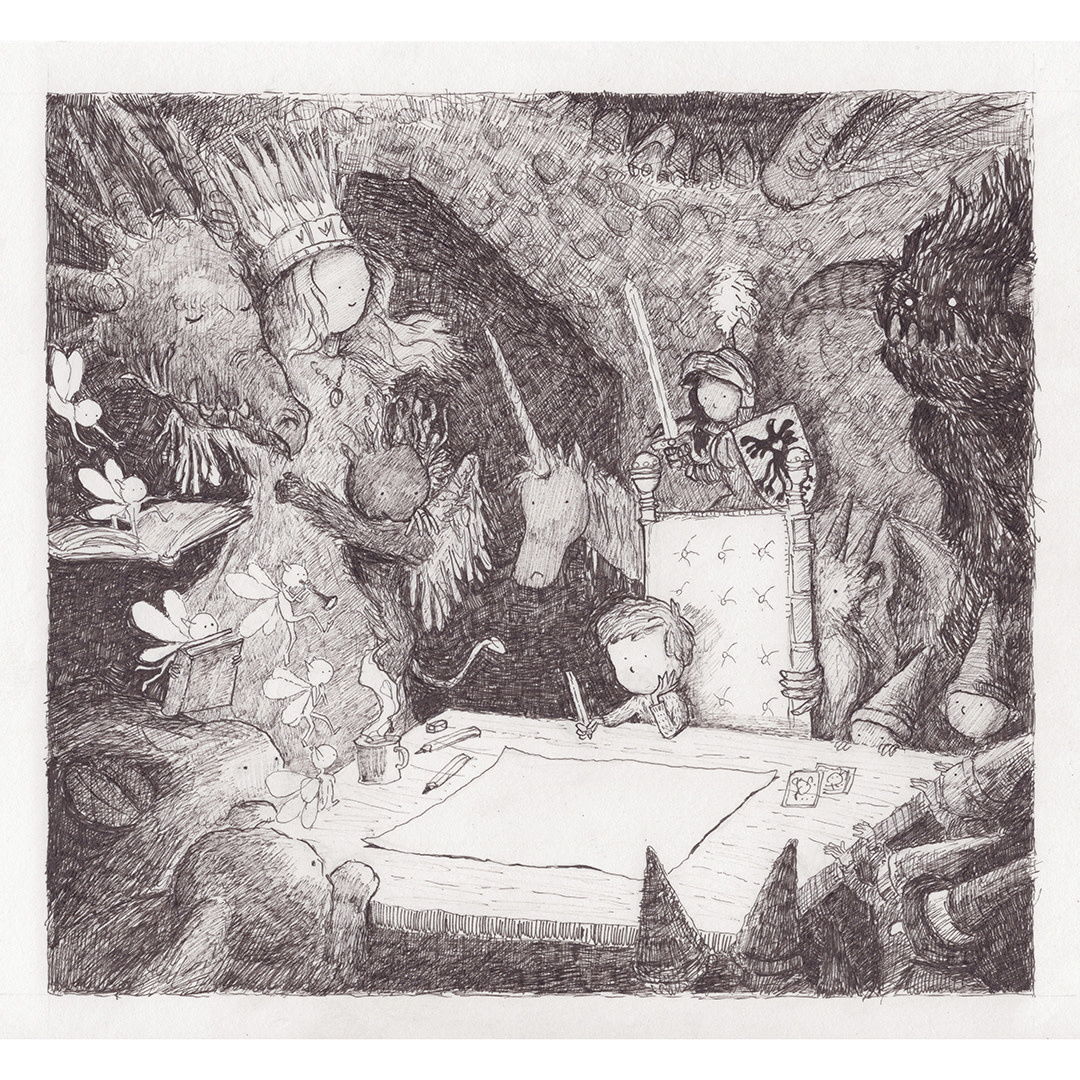 Willy Leung Grafiek stuck zonder kader