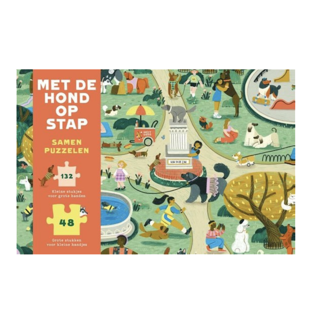 Luster Met de hond op stap